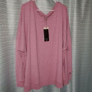 Oversized Pink Top
